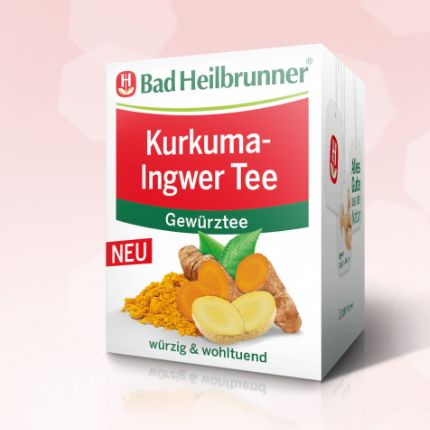 Bad Heilbrunner 薬用ハーブティー ターメリックジンジャーティー 8g